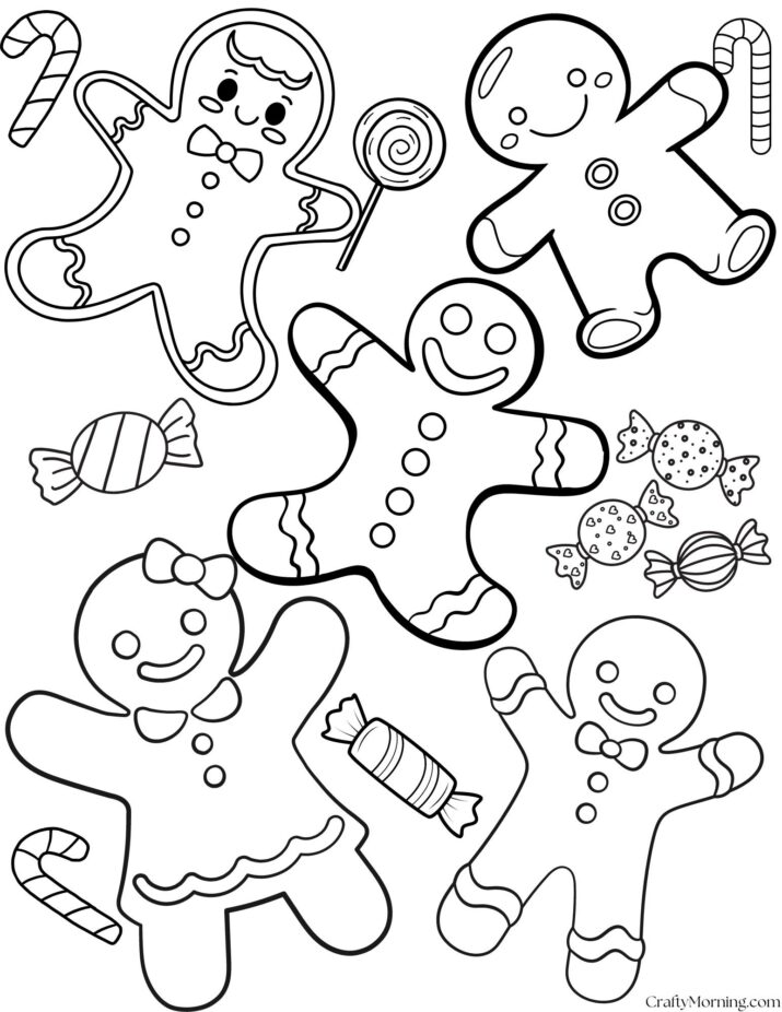 Free Printable Christmas Coloring Pages