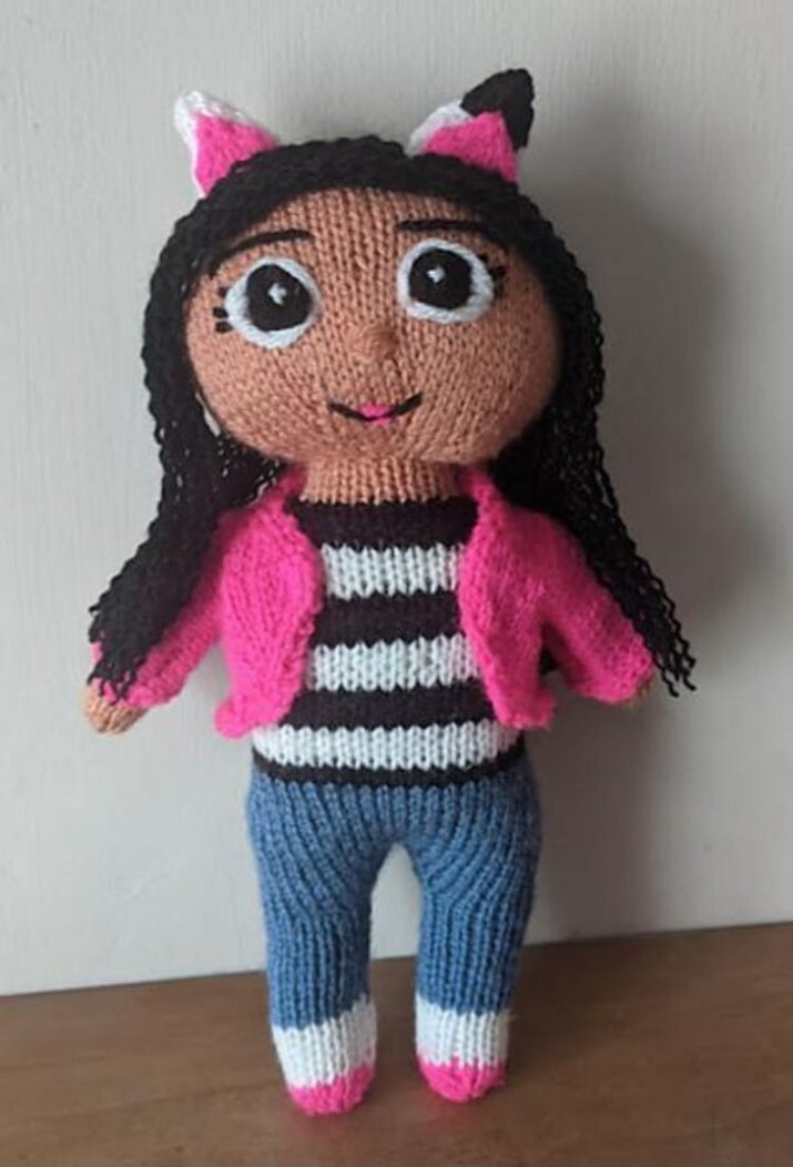 Gabby Girl Doll Knitting pattern by Nixknittingsticks