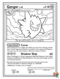 Gengar Coloring Pages 10