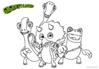 Gigantosaurus on Disney Junior Free Printables