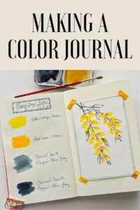 How to Make a Color Journal - Cloth Paper Scissors