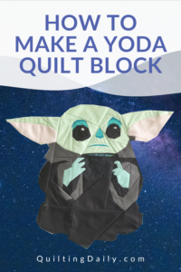 How to Make a Yoda Quilt Block