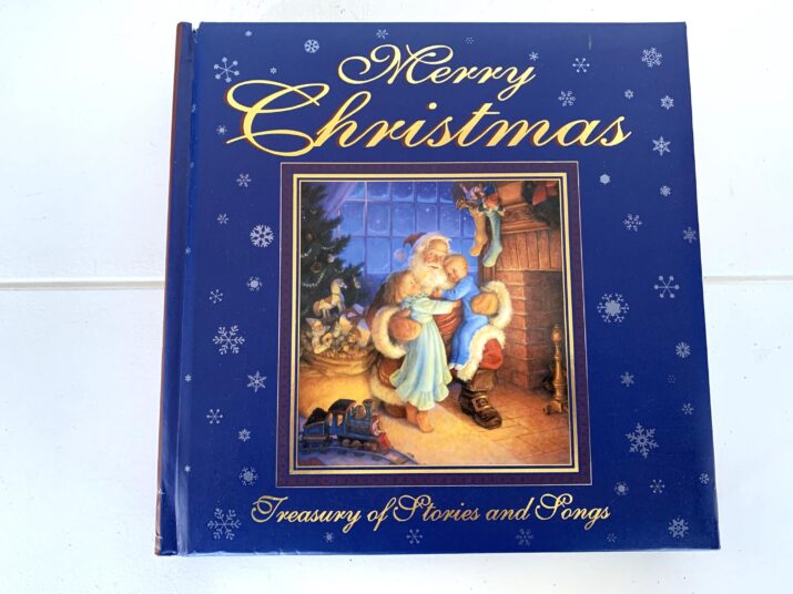 Merry Christmas Treasury Of Stories And Songs Hardcover Book/Christmas Stories For Children/Christmas Bedtime Stories Hardcover Book