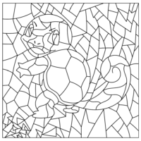 Mystery Mosaics - 10 Free PDF Printables | Printablee