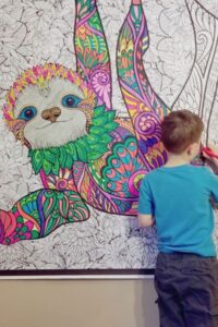 NEW Huge Coloring Posters