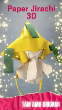 Origami Jirachi