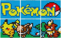 Pokémon Mural- Color by Number - Coloring Squared