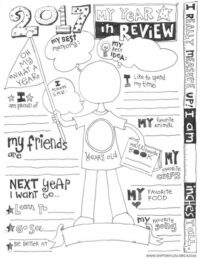 The 2023 Year In Review Coloring Page (UPDATED) | Skip To My Lou