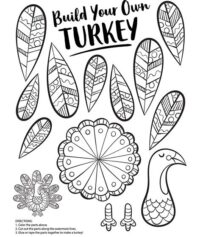 These Thanksgiving Coloring Pages Will Keep Kids Busy 'Til Turkey Time