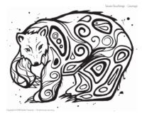 Winnipeg artist releases free Anishinabee colouring sheets