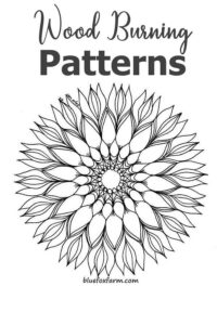 Wood Burning Patterns - mandala designs